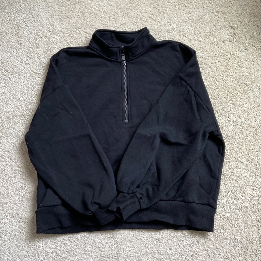 BR soft fleece quarter zip